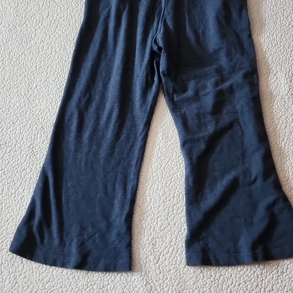 Ariat Relaxed Fit Fleece Lined Wide Leg Elastic Waist Sweatpants Loungewear